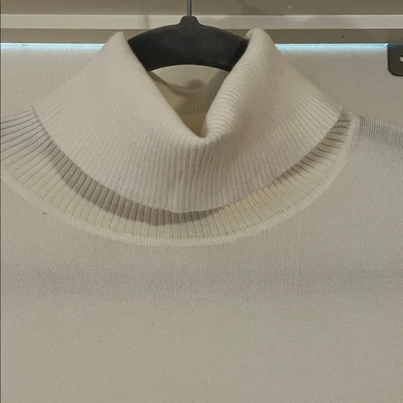 Calvin Klein Cream or Burgundy Soft Turtleneck Sweaters Large New - Picture 6 of 16